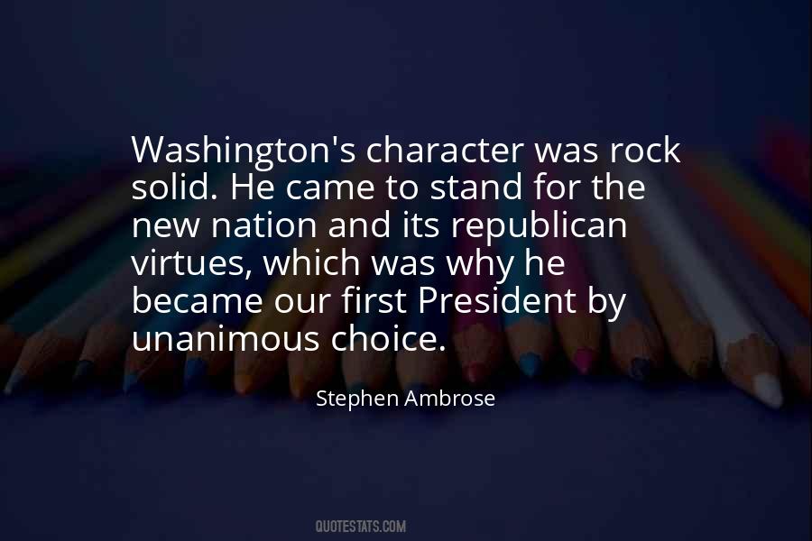 Stand Like A Rock Quotes #1241074