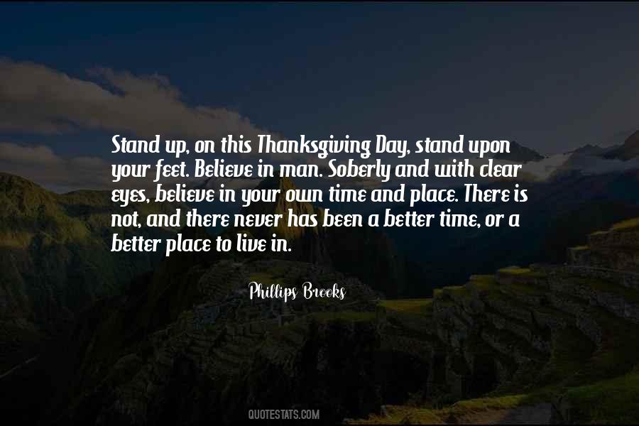 Stand On Feet Quotes #669581