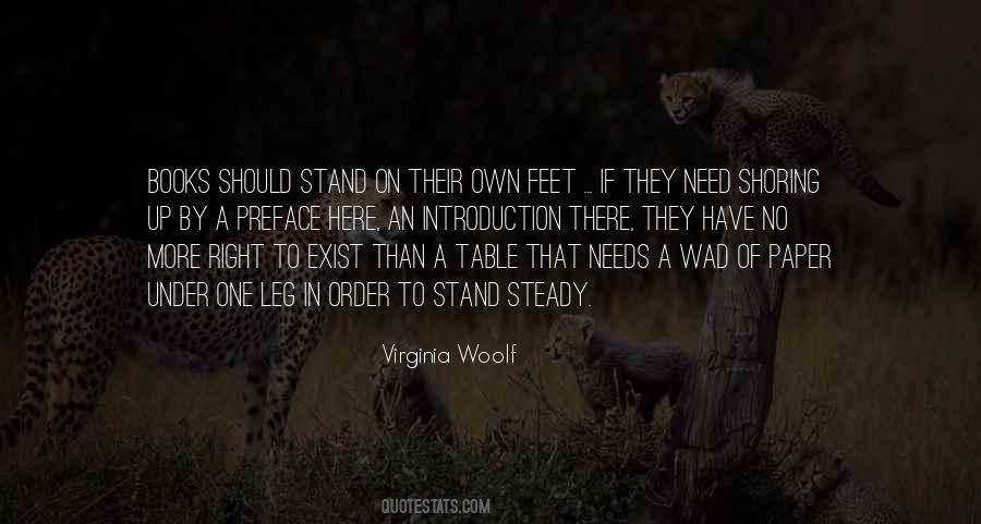 Stand On My Own Feet Quotes #226732