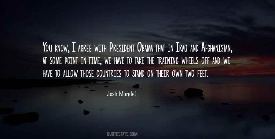 Stand On Own Feet Quotes #748175