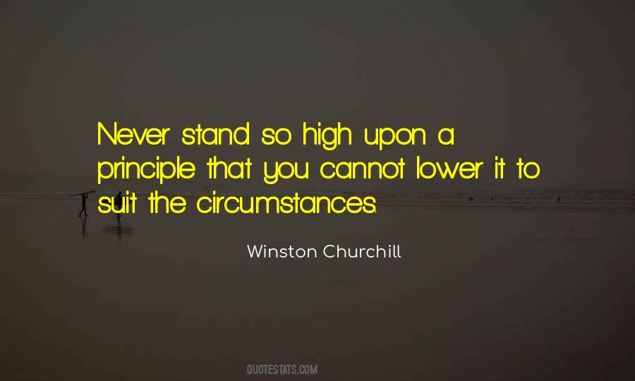 Stand On Principle Quotes #1499330