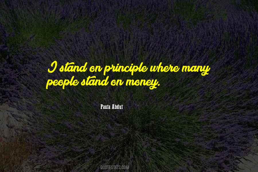 Stand On Principle Quotes #1677714