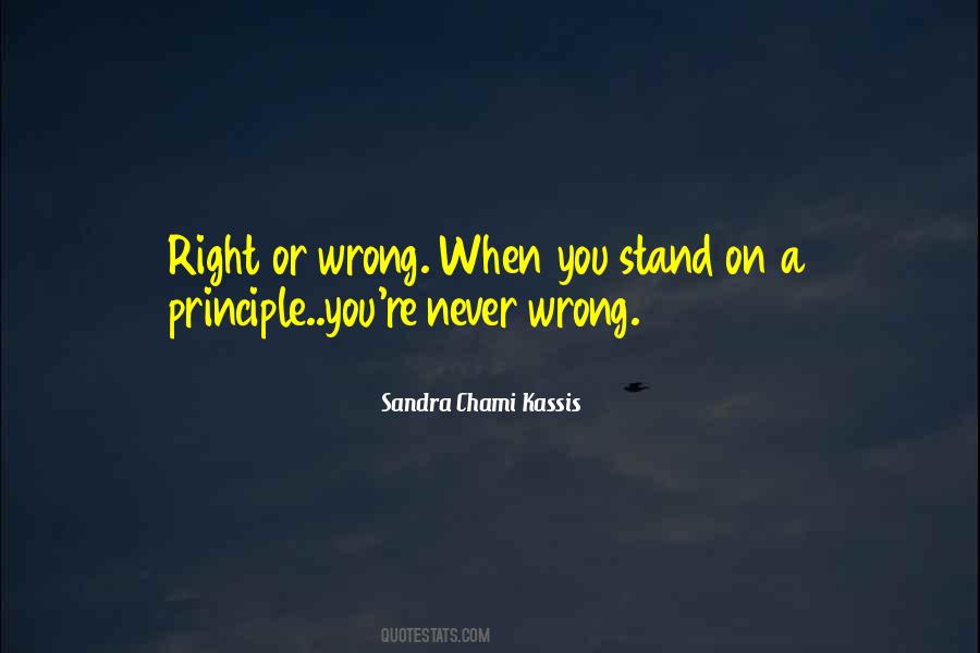 Stand On Principle Quotes #1840358