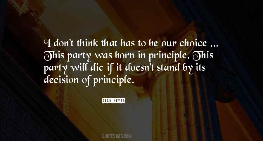 Stand On Principle Quotes #700535