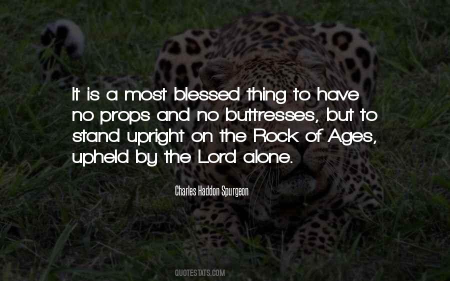 Stand On The Rock Quotes #1323921