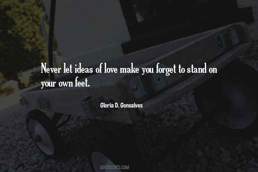 Stand On Your Own Feet Quotes #1152760