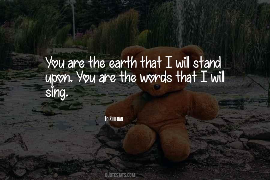 Stand On Your Words Quotes #1215792