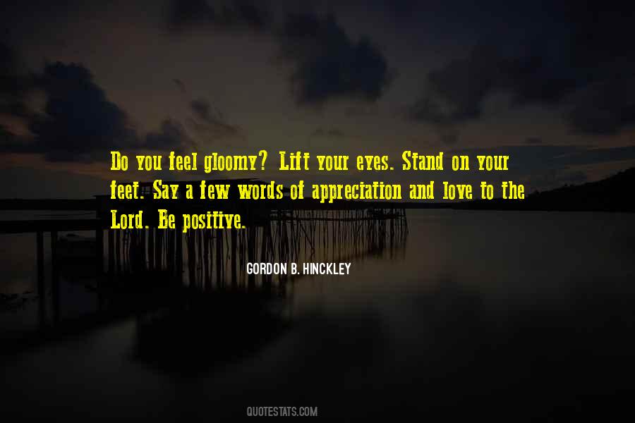 Stand On Your Words Quotes #477981