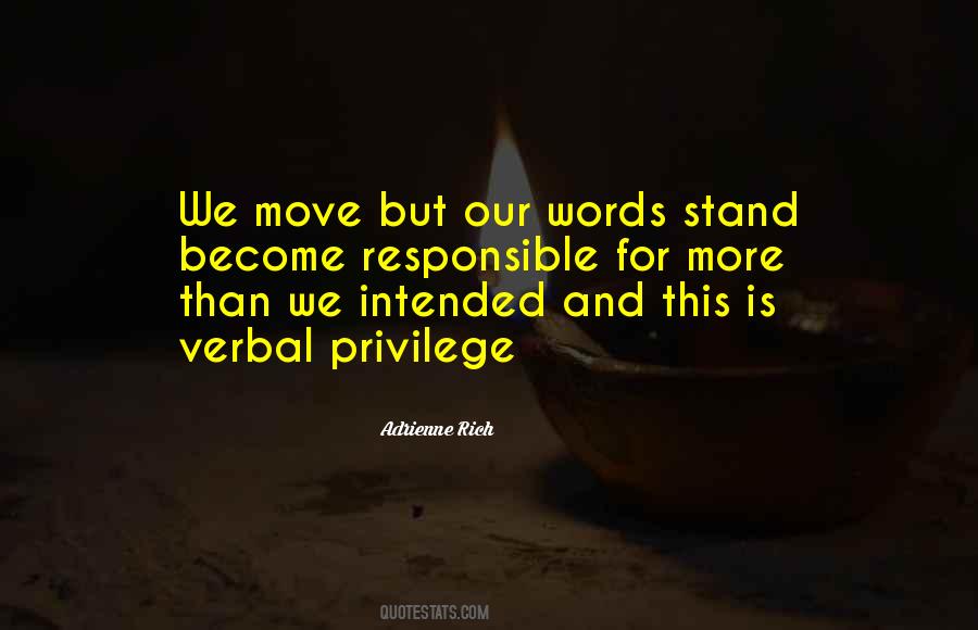 Stand On Your Words Quotes #869635