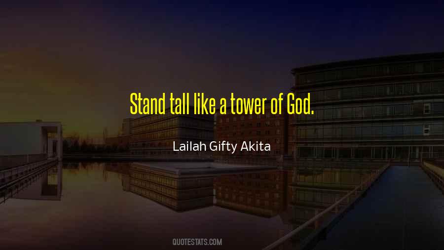 Stand Tall Quotes #1285422