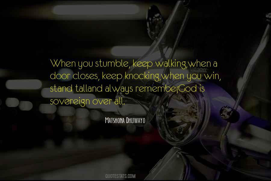 Stand Tall Quotes #1494382