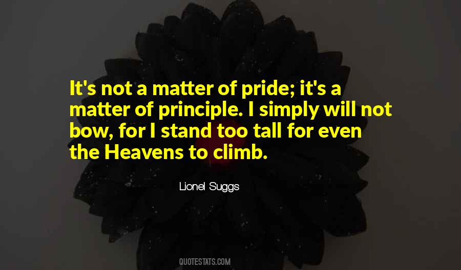 Stand Tall Quotes #408172