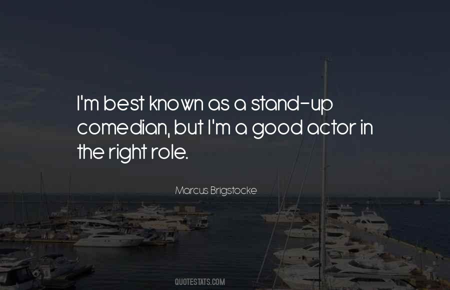Stand Up Comedian Quotes #1347174