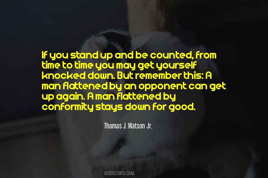 Stand Up Man Quotes #1263633