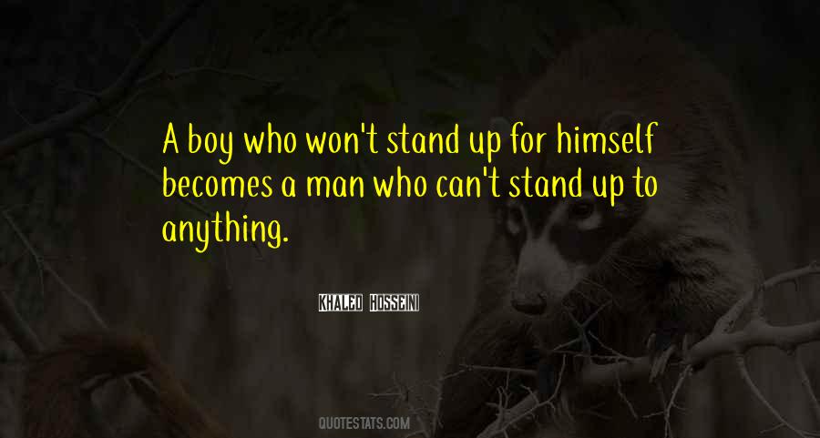 Stand Up Man Quotes #945805