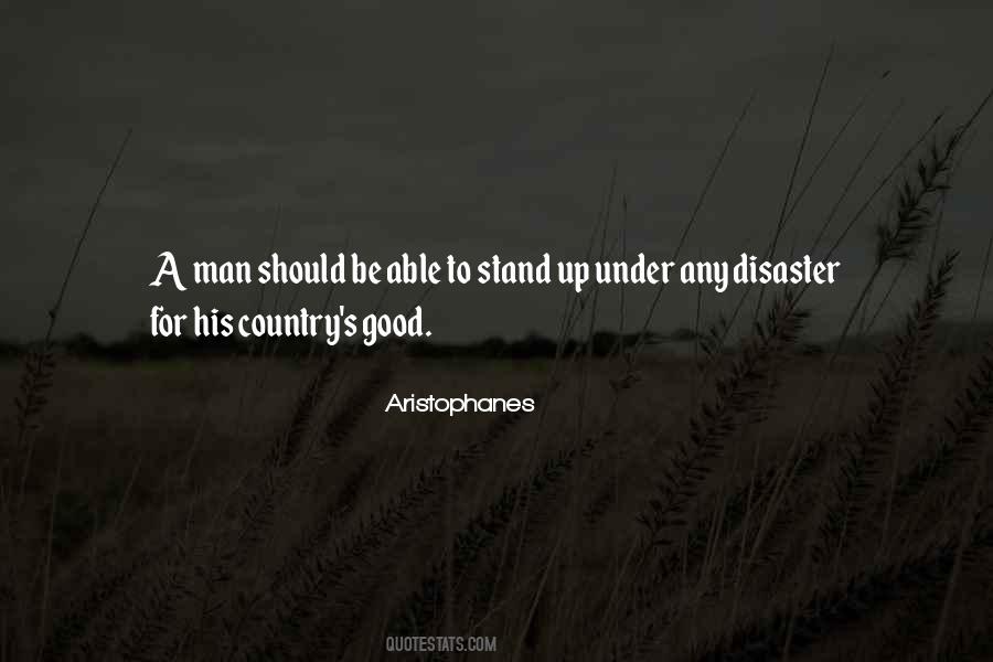 Stand Up Man Quotes #981044