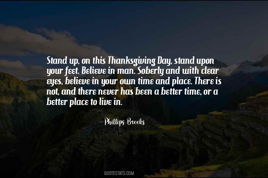 Stand Up On Your Feet Quotes #669581