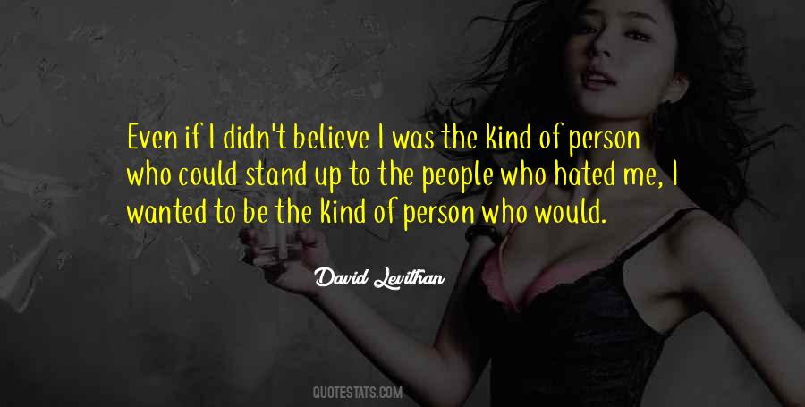 Stand Up To Quotes #1177871