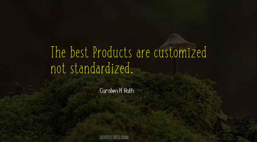 Standardized Quotes #118287