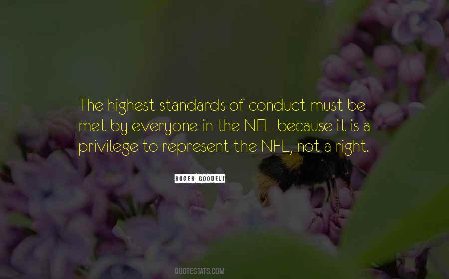 Standards Of Conduct Quotes #151798
