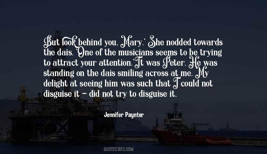 Standing Behind You Quotes #813543