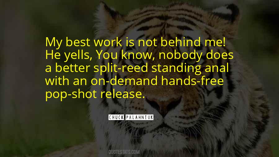Standing Behind You Quotes #921324