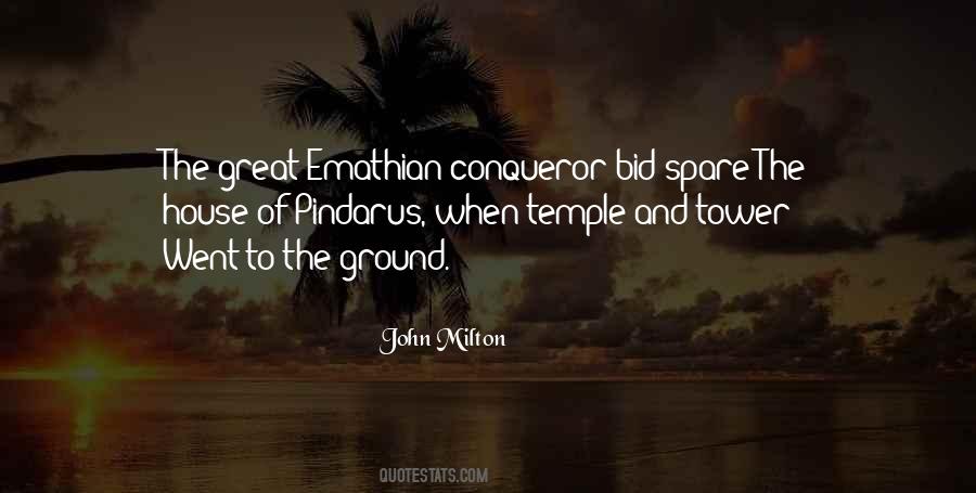 Quotes About John Milton #118900