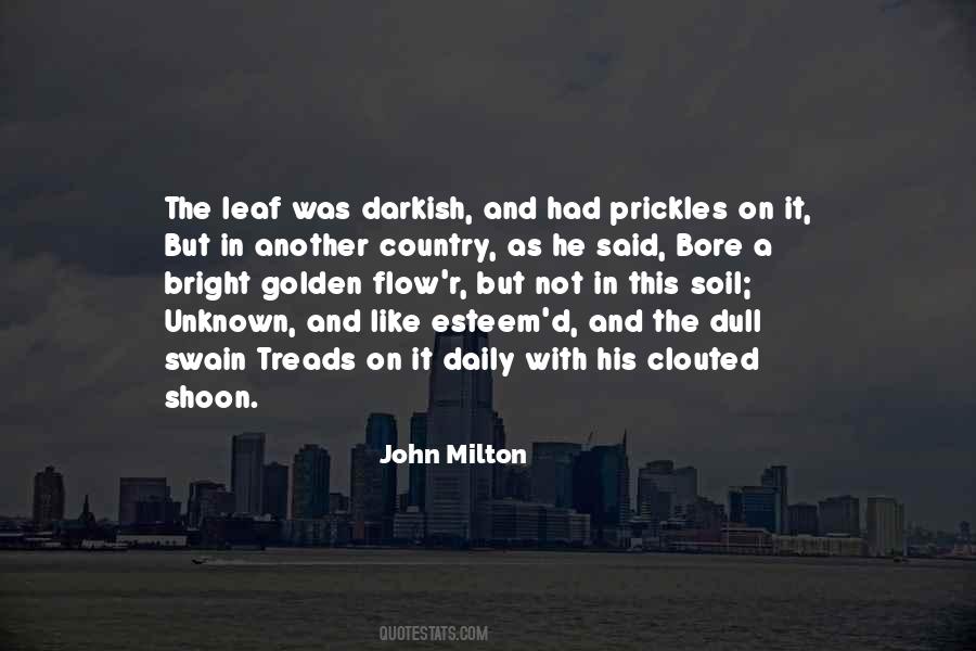 Quotes About John Milton #121734