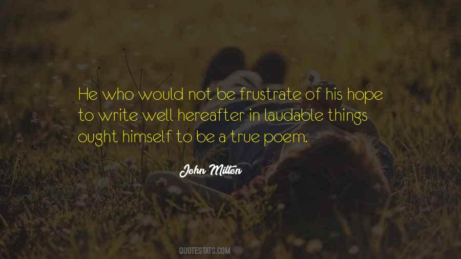 Quotes About John Milton #204135