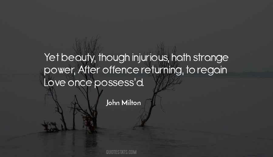 Quotes About John Milton #91238