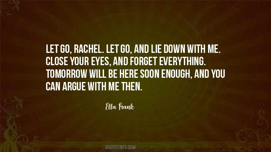 Quotes About Rachel #1230013