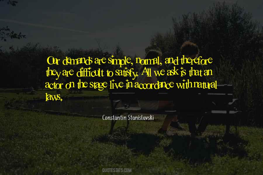 Stanislavski's Quotes #1114346