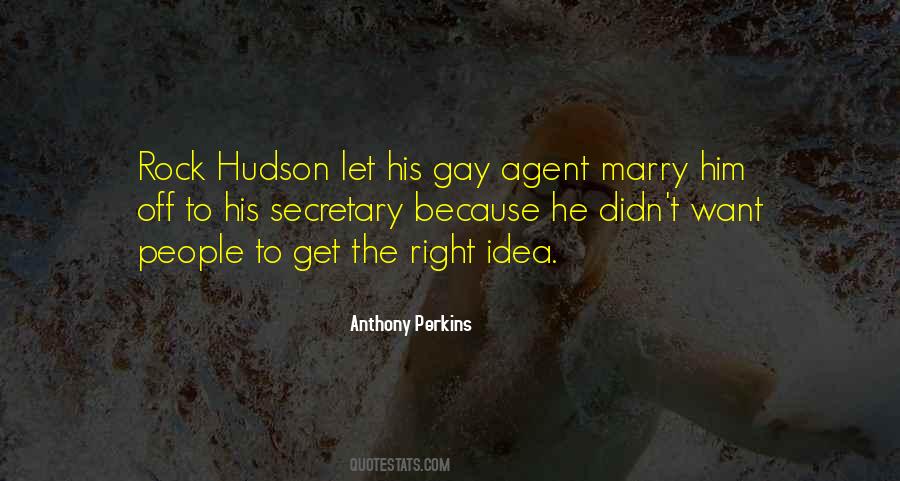 Quotes About Rock Hudson #1870209