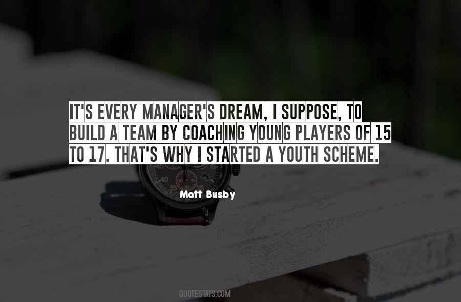 Quotes About Matt Busby #177848