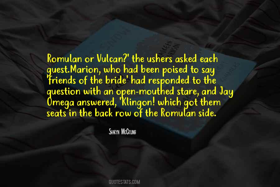 Star Trek Romulan Quotes #1416299
