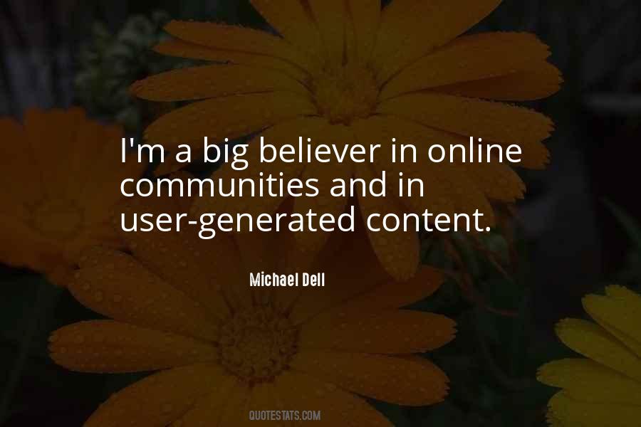 Quotes About Michael Dell #1538985