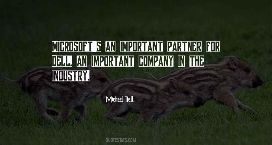 Quotes About Michael Dell #611275