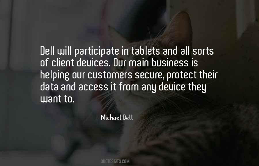 Quotes About Michael Dell #945033