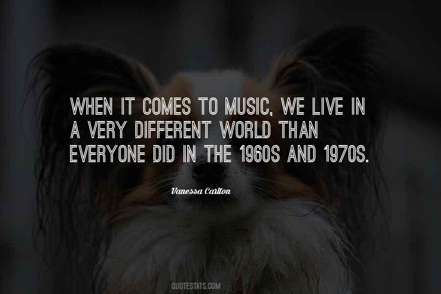 Quotes About 1960s Music #388240