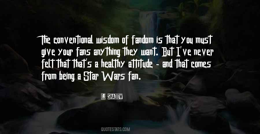 Star Wars Fan Quotes #94262