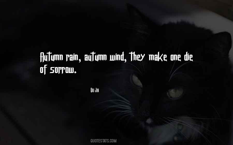 Quotes About Autumn Rain #1039156