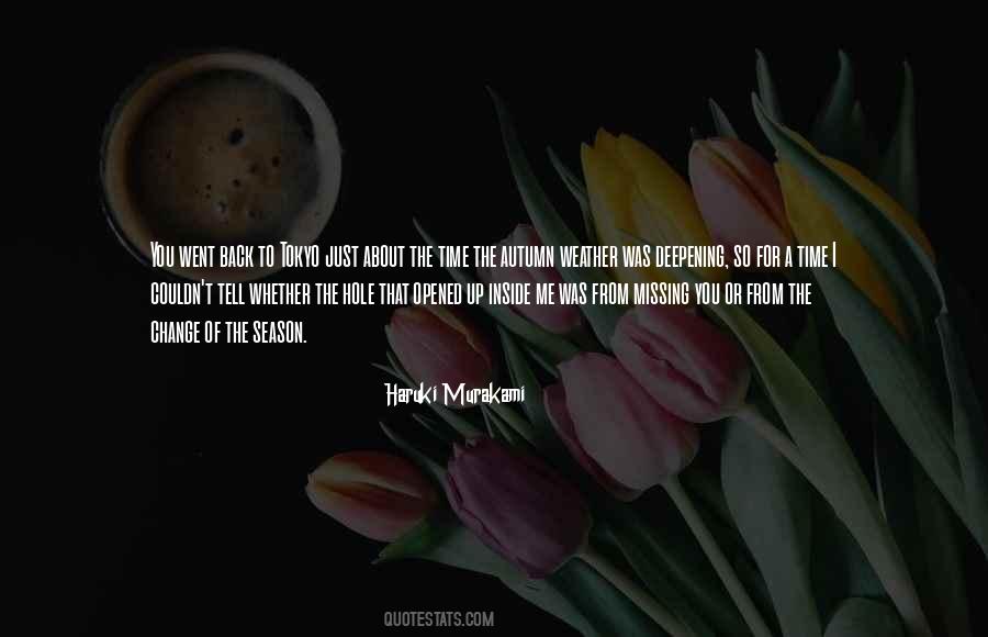 Quotes About Autumn Weather #1419499