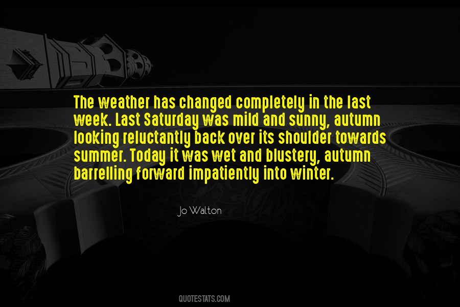 Quotes About Autumn Weather #216068
