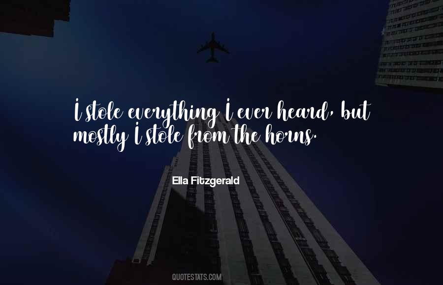 Quotes About Ella Fitzgerald #191273