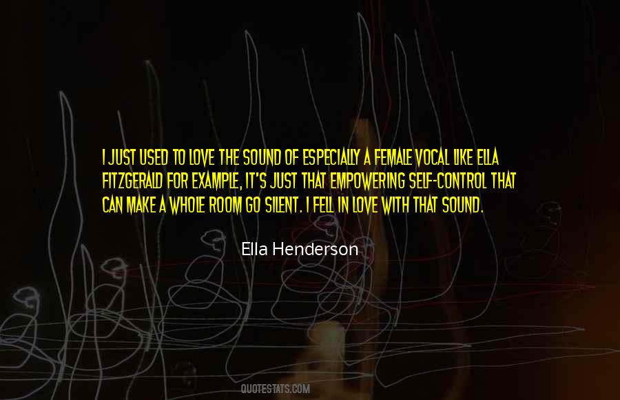 Quotes About Ella Fitzgerald #388062