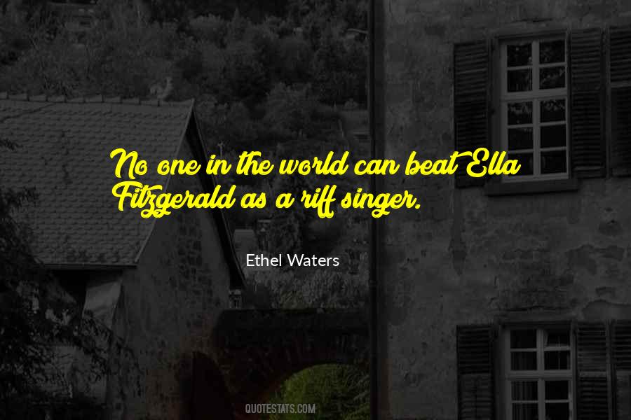 Quotes About Ella Fitzgerald #548566