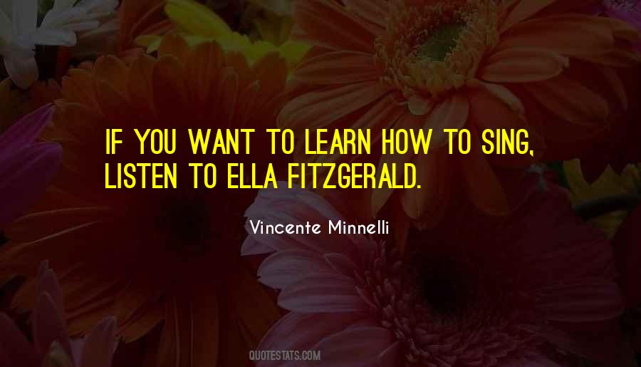 Quotes About Ella Fitzgerald #9694