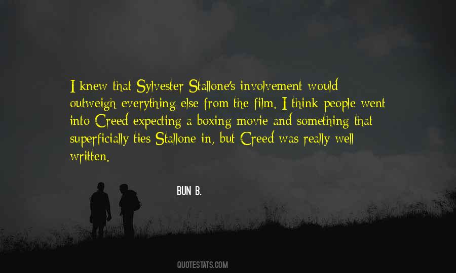 Quotes About Sylvester Stallone #1340513