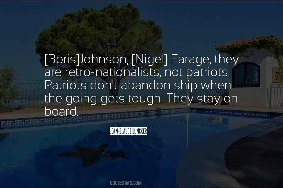 Quotes About Nigel Farage #1056589