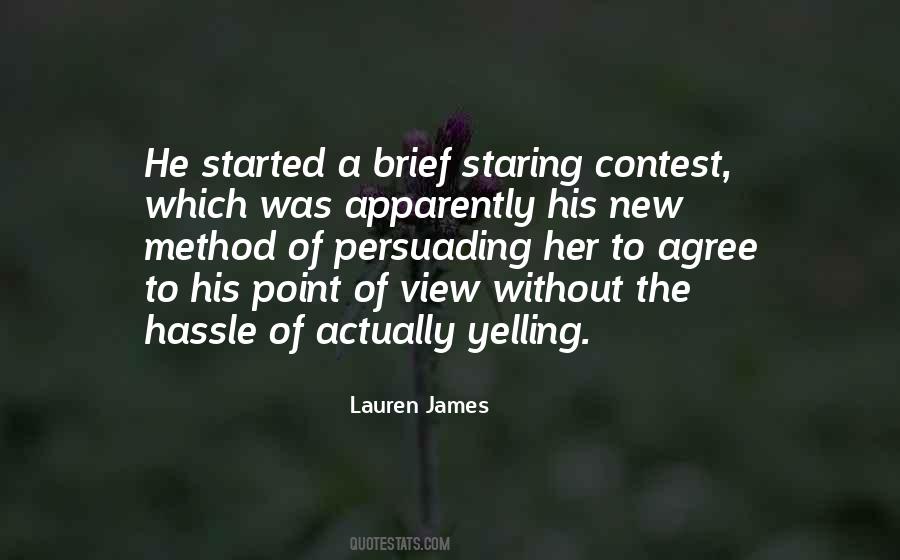 Staring Contest Quotes #1172580